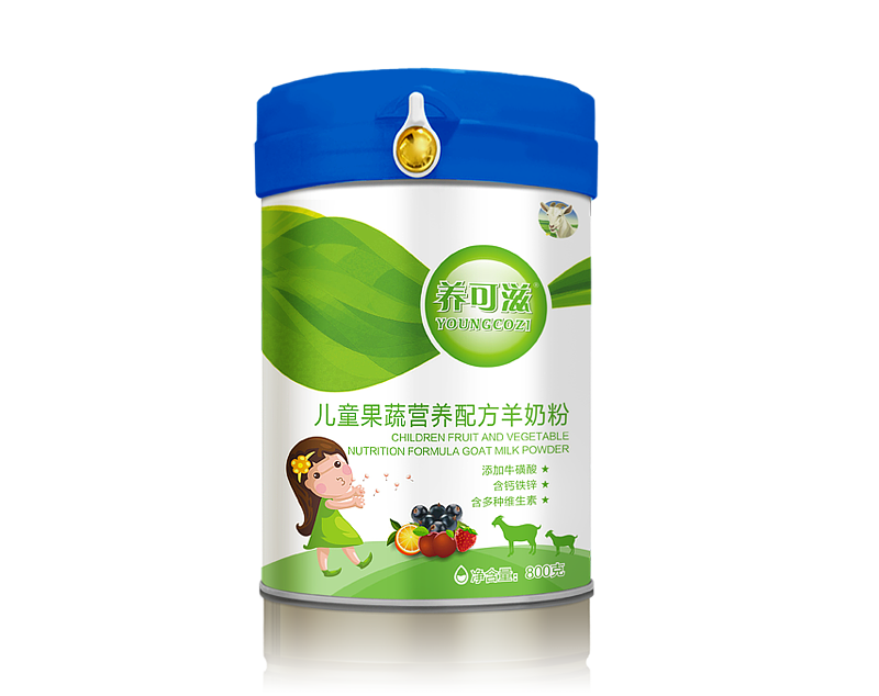 儿童营养果蔬配方羊奶粉800克