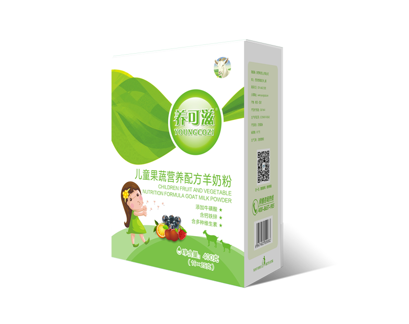 儿童果蔬营养配方羊奶粉400克